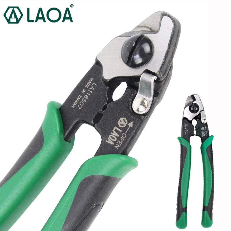 LAOA 7inch Wire Rope Scissors Wire Cutter Multifunction CR-MO - KiwisLove