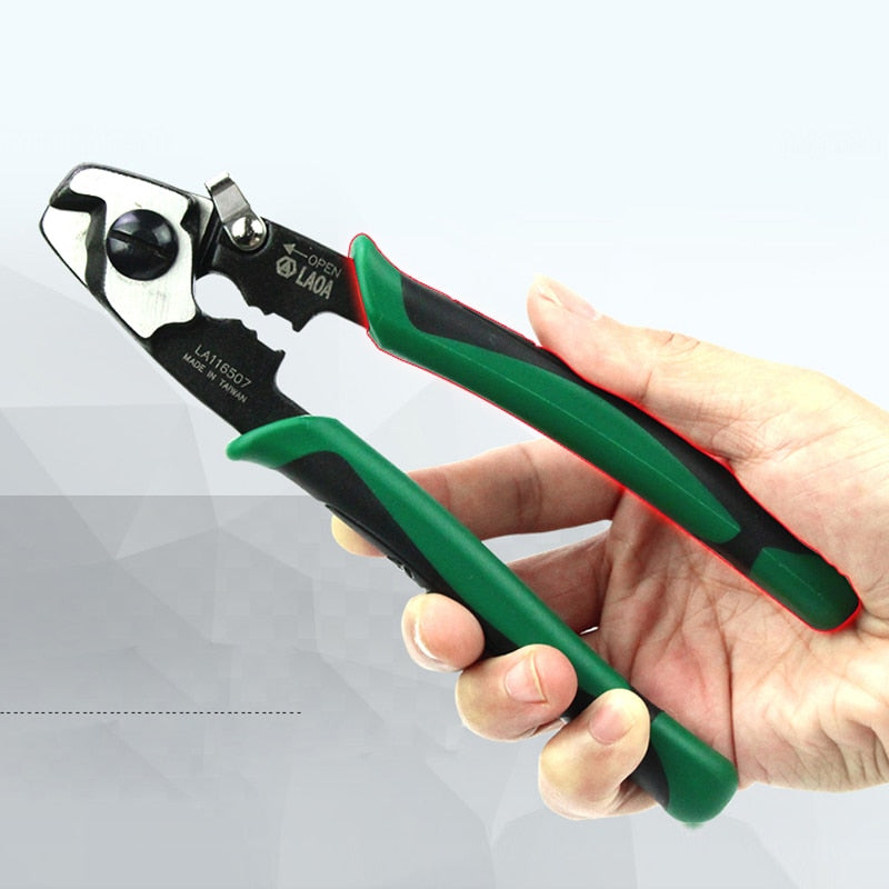 LAOA 7inch Wire Rope Scissors Wire Cutter Multifunction CR-MO - KiwisLove