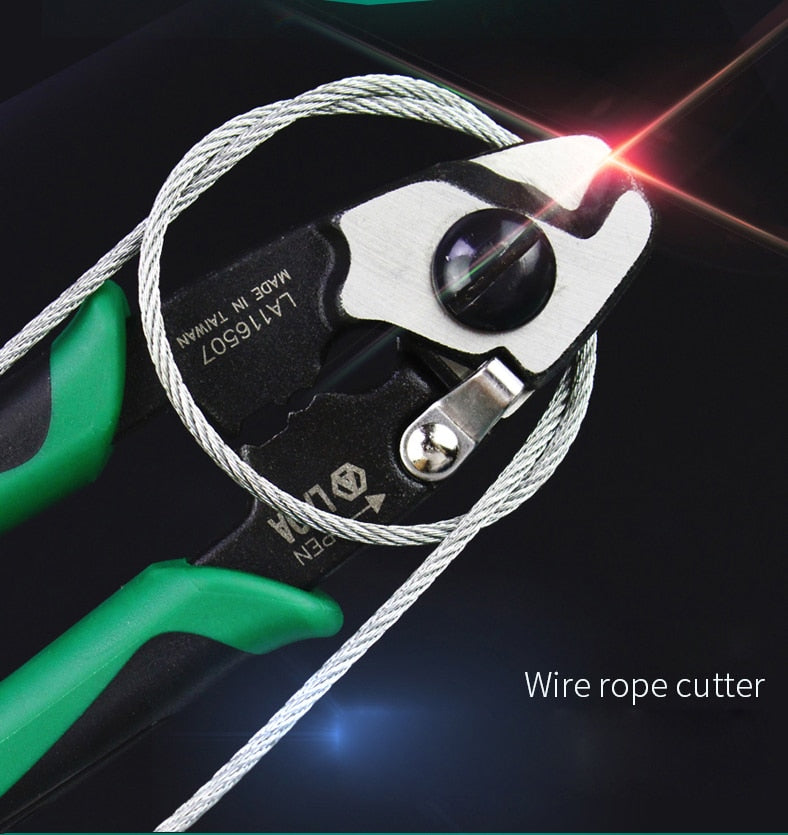 LAOA 7inch Wire Rope Scissors Wire Cutter Multifunction CR-MO - KiwisLove
