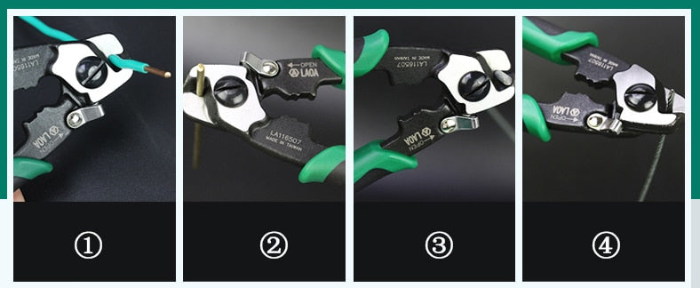 LAOA 7inch Wire Rope Scissors Wire Cutter Multifunction CR-MO - KiwisLove