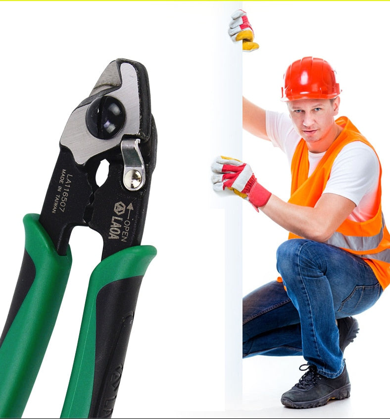 LAOA 7inch Wire Rope Scissors Wire Cutter Multifunction CR-MO - KiwisLove