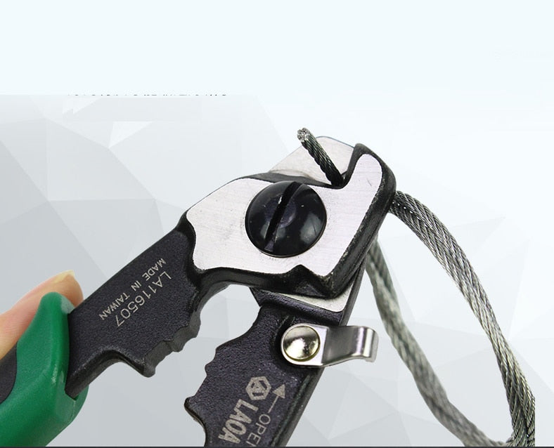 LAOA 7inch Wire Rope Scissors Wire Cutter Multifunction CR-MO - KiwisLove