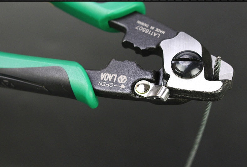 LAOA 7inch Wire Rope Scissors Wire Cutter Multifunction CR-MO - KiwisLove