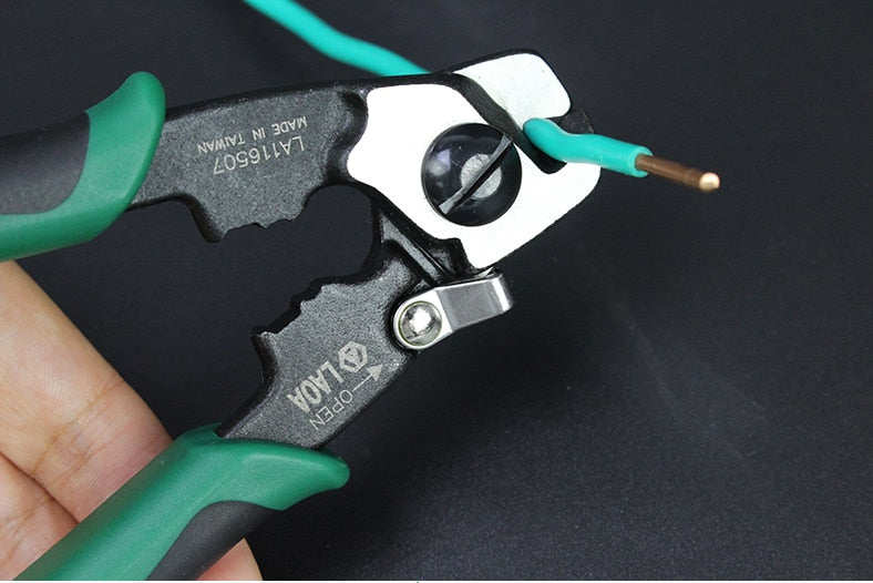 LAOA 7inch Wire Rope Scissors Wire Cutter Multifunction CR-MO - KiwisLove