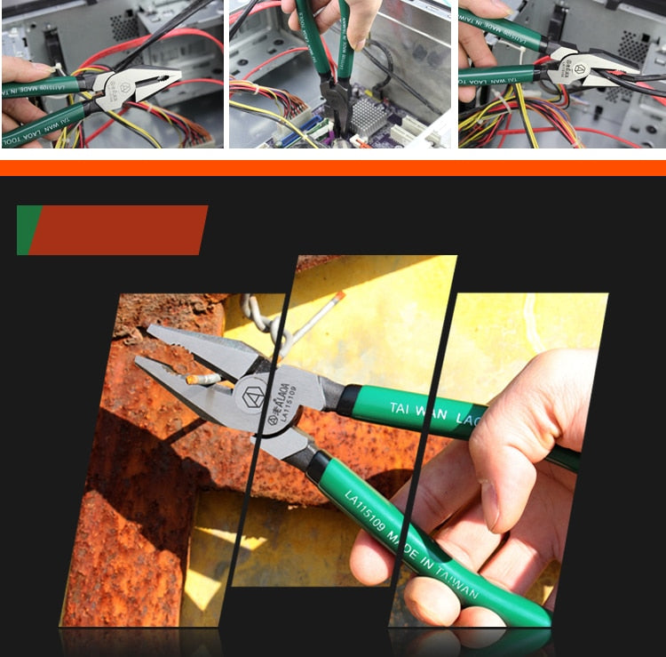 LAOA CR-MO Cutting Pliers 9inch Plus Pliers industrial Bolt Clippers - KiwisLove