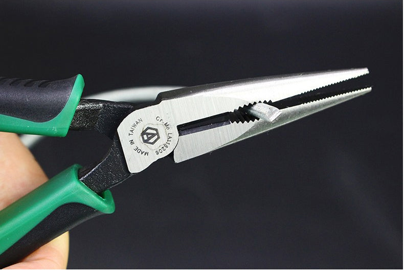 LAOA Pliers CR-MO Combination Pliers Long Nose Fishing Pliers Wire Cutter - KiwisLove