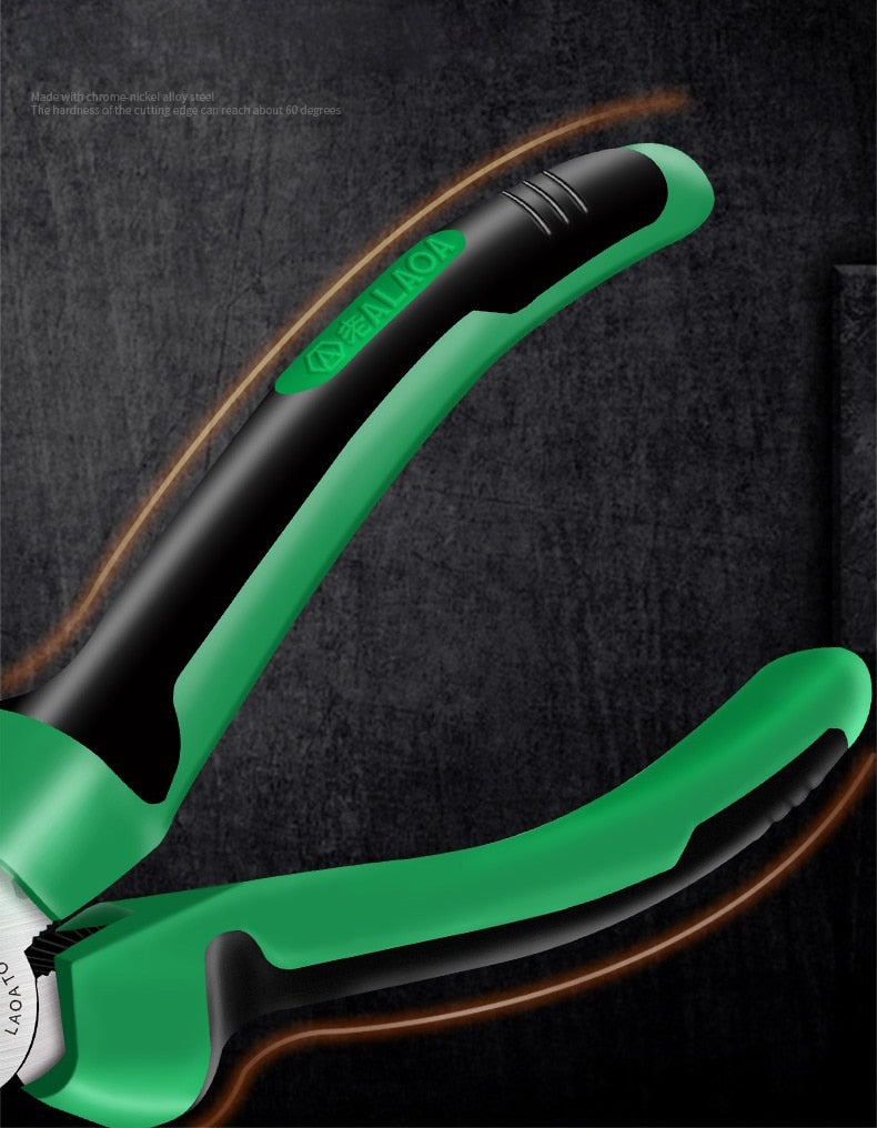 LAOA 6inch Diagonal Cutting Pliers Cable Cutting Multi-function Diagonal - KiwisLove