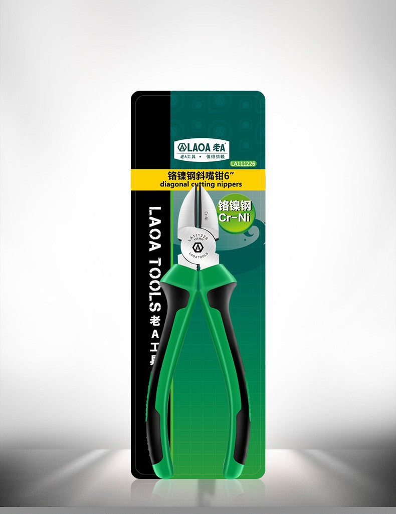 LAOA 6inch Diagonal Cutting Pliers Cable Cutting Multi-function Diagonal - KiwisLove