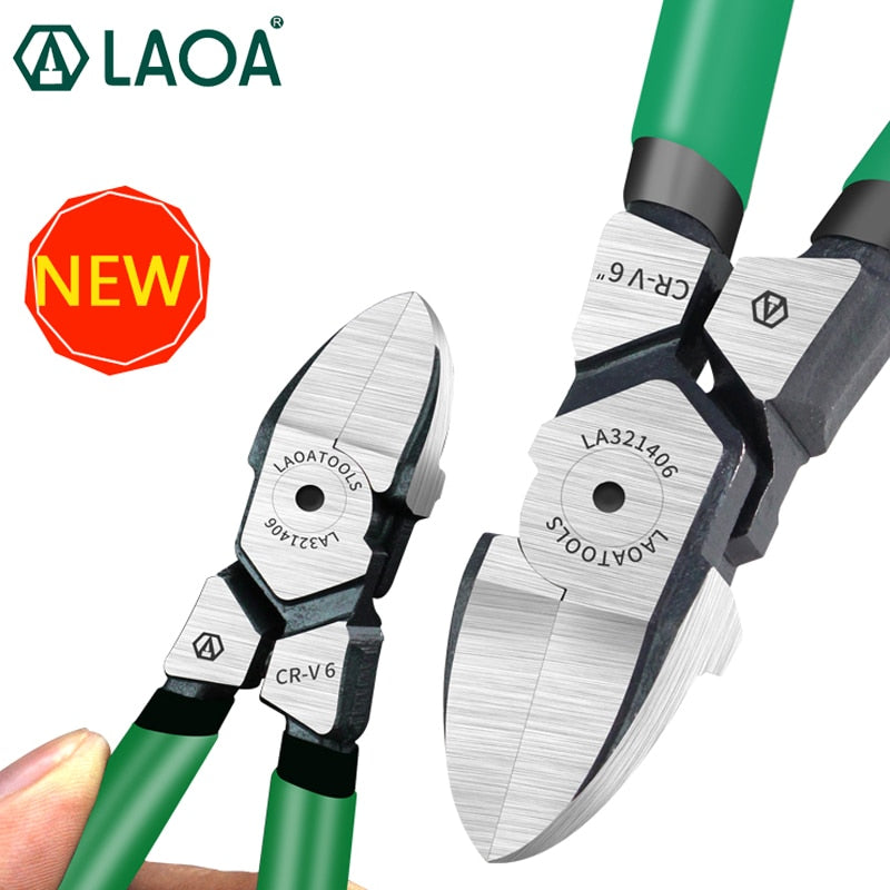 LAOA 6" Diagonal Cutting Pliers Plastic Nippers - KiwisLove