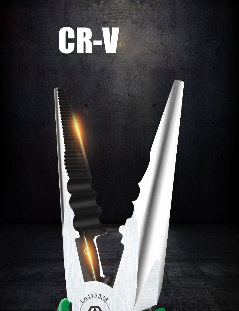 LAOA 6inch Fishing Pliers Multi-function Needle Nose Pliers Long Nose Pliers - KiwisLove