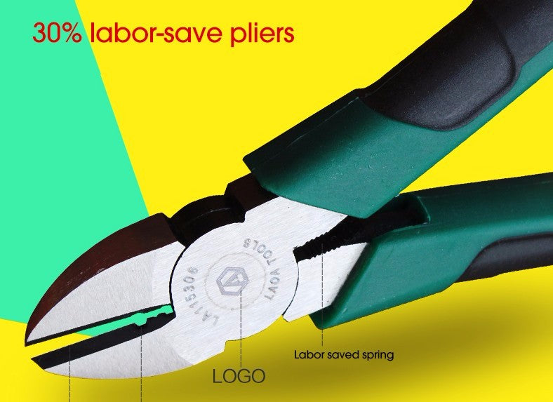 LAOA 6 Inch CR-V Diagonal Pliers Multi Tools Cutting Nippers Electrician - KiwisLove