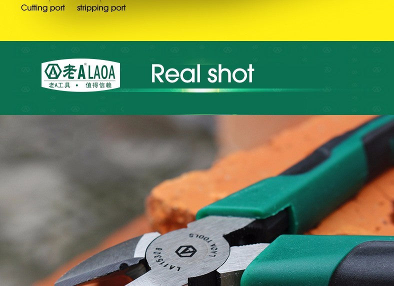 LAOA 6 Inch CR-V Diagonal Pliers Multi Tools Cutting Nippers Electrician - KiwisLove