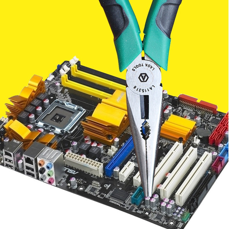 LAOA 6" Needle nose Pliers  Multi-function CR-V Long Nose Pliers - KiwisLove