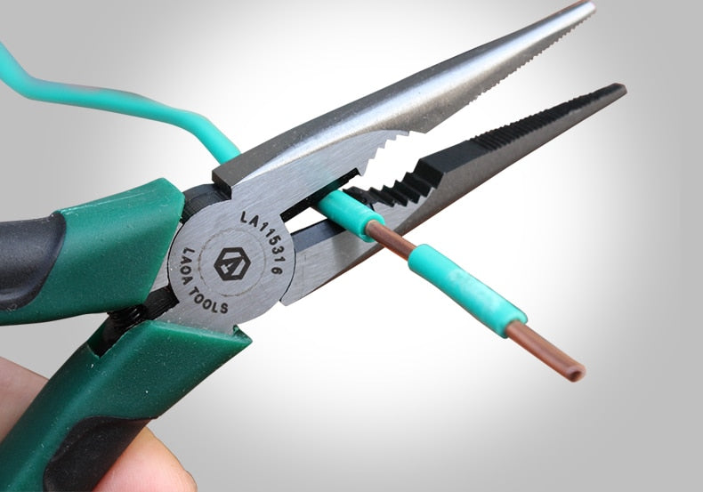 LAOA 6" Needle nose Pliers  Multi-function CR-V Long Nose Pliers - KiwisLove