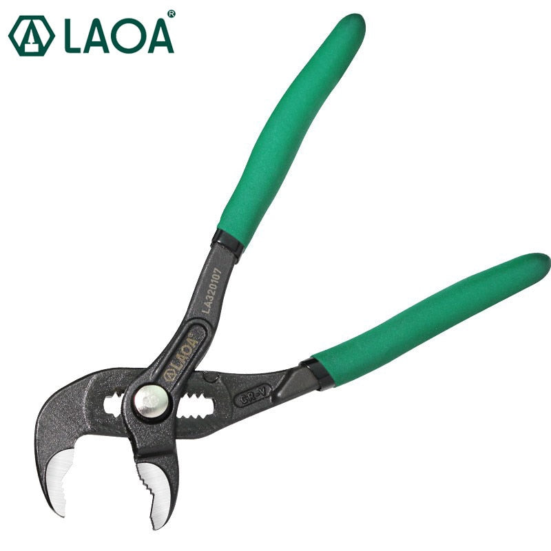 LAOA Adjustable Water Pump Pliers CRV Large Opening Wrench Universal Spanner Tools - KiwisLove