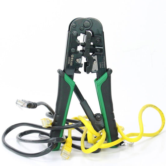 LAOA NetLines Crimping Tool 4P/6P/8P Multifunction Ratchet Network Pliers - KiwisLove