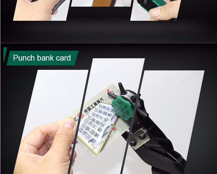 LAOA Multi-fonction Punch Pliers Leather Belt Repair Portable Book Puncher - KiwisLove