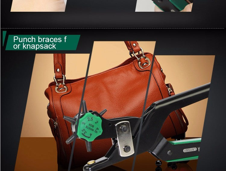 LAOA Multi-fonction Punch Pliers Leather Belt Repair Portable Book Puncher - KiwisLove