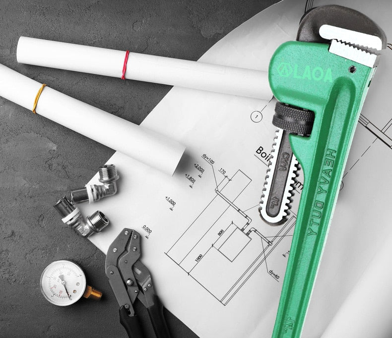 LAOA Heavyduty Pipe Wrench Household Multi-function Pipe Pliers - KiwisLove