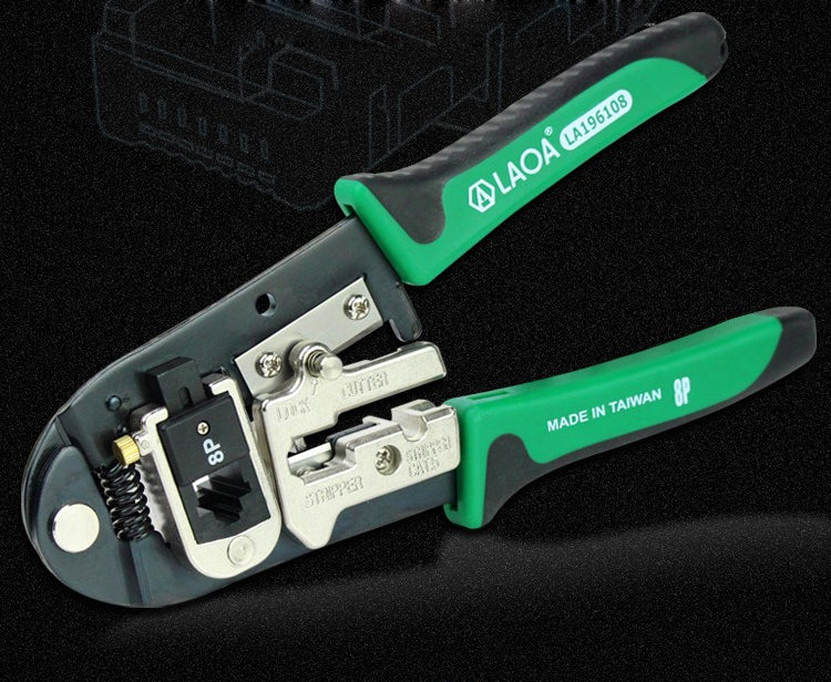 LAOA 8P Network Pliers Cable Crimper Crimping Tools Electrical Wire Cutter - KiwisLove