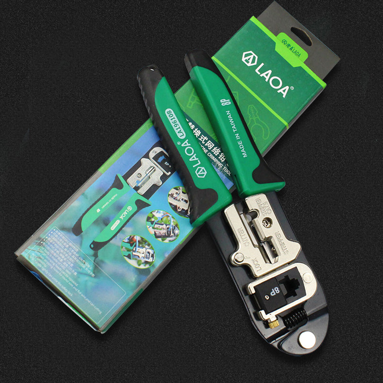 LAOA 8P Network Pliers Cable Crimper Crimping Tools Electrical Wire Cutter - KiwisLove