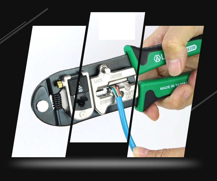 LAOA 8P Network Pliers Cable Crimper Crimping Tools Electrical Wire Cutter - KiwisLove