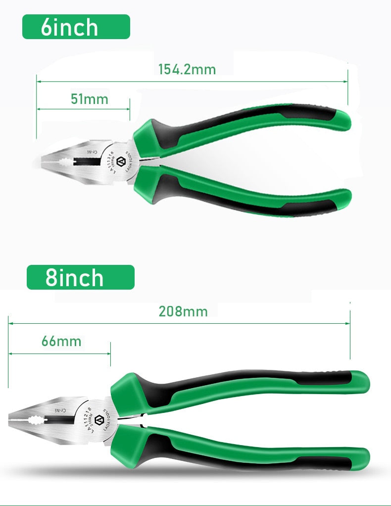 LAOA 8" Wire Cutter VDE Insulated Wire Pliers CR-MO Wire Clippers Multifunction - KiwisLove