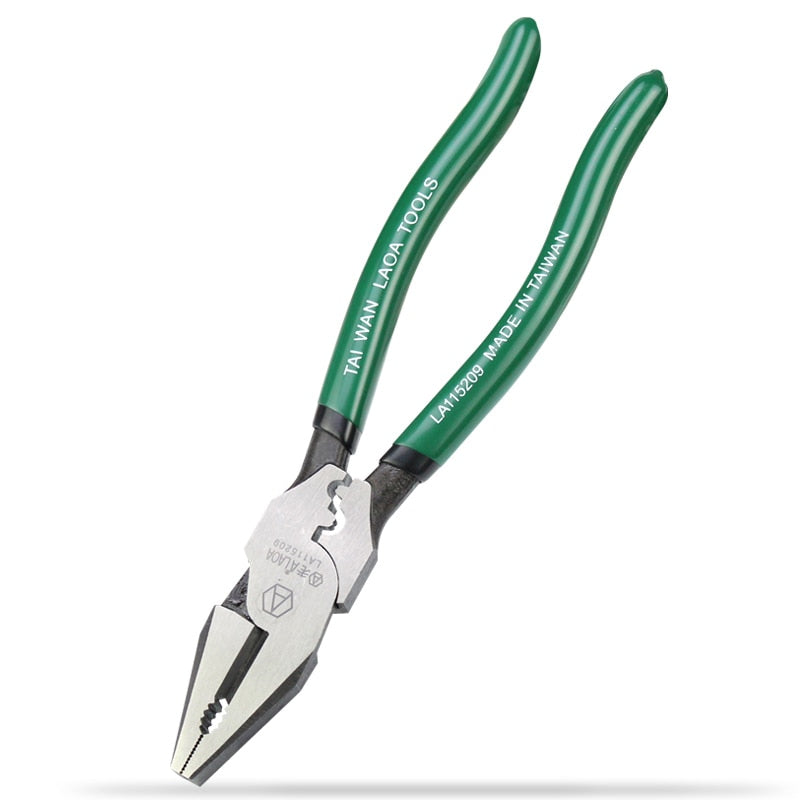 LAOA 9 Inch Wire Cutting Plier CR-MO Multifunctional  Terminal Crimper - KiwisLove