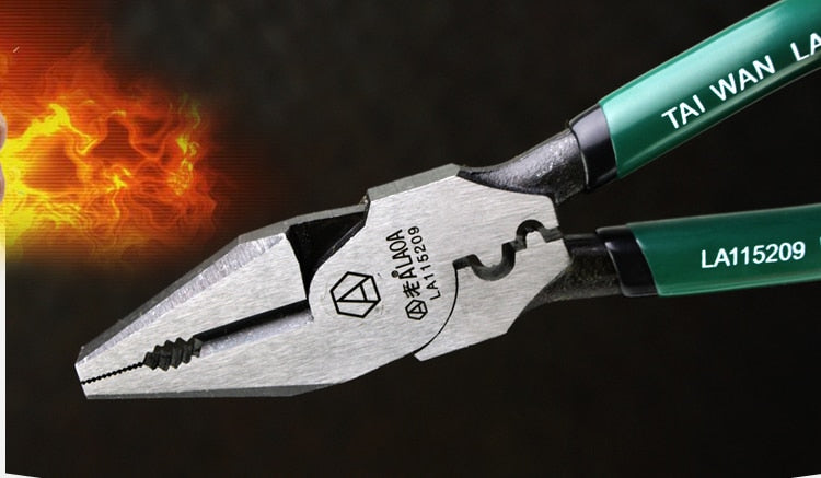 LAOA 9 Inch Wire Cutting Plier CR-MO Multifunctional  Terminal Crimper - KiwisLove