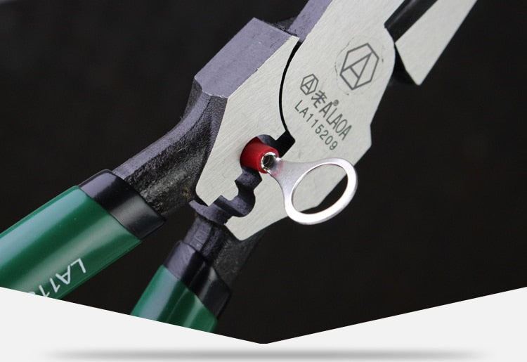 LAOA 9 Inch Wire Cutting Plier CR-MO Multifunctional  Terminal Crimper - KiwisLove