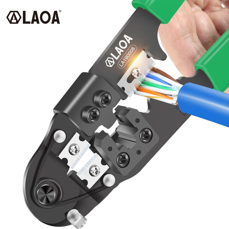 LAOA  8P Network Pliers Professional Networking Cable Crimping - KiwisLove