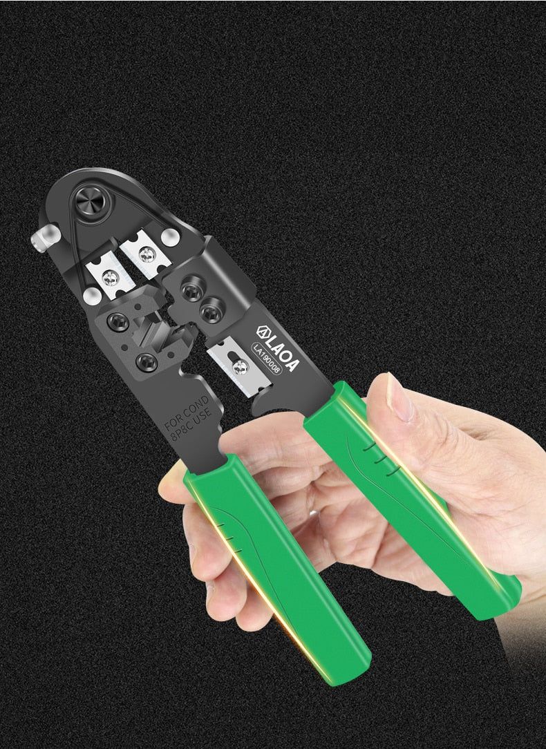 LAOA  8P Network Pliers Professional Networking Cable Crimping - KiwisLove