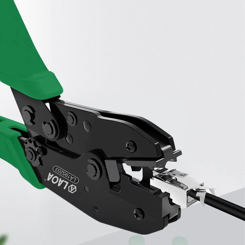 LAOA Network Cable Crimpers CAT7 Crystal Connector Crimping Pliers Professional Clamp Network Tools - KiwisLove