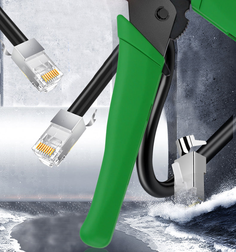 LAOA Network Cable Crimpers CAT7 Crystal Connector Crimping Pliers Professional Clamp Network Tools - KiwisLove