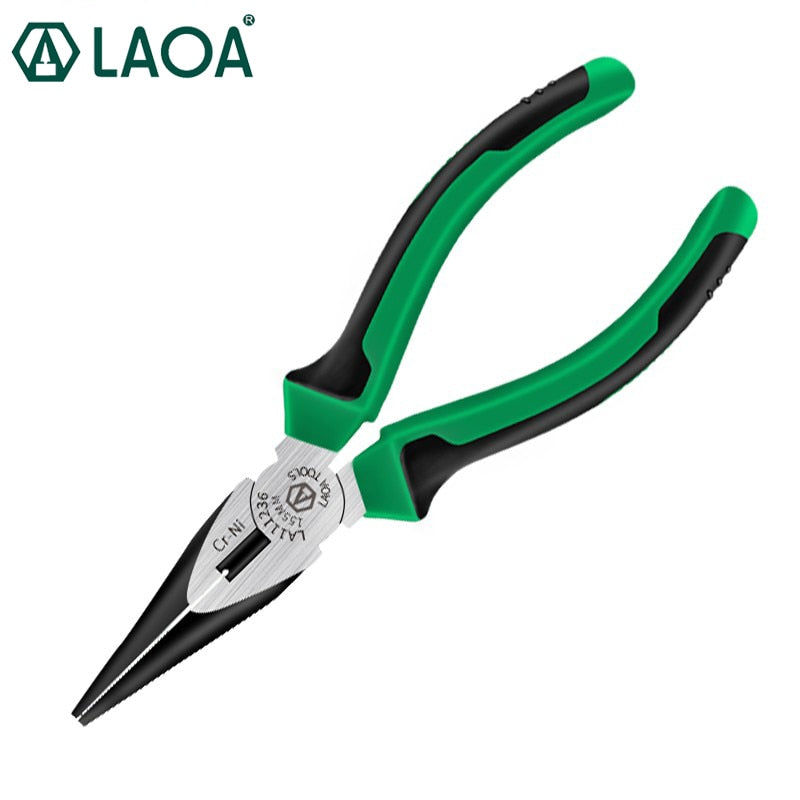 LAOA 6inch Long Nose Plier Multi-function nipper Pliers Cr-Ni Wire Cutter  industrial  Pliers - KiwisLove