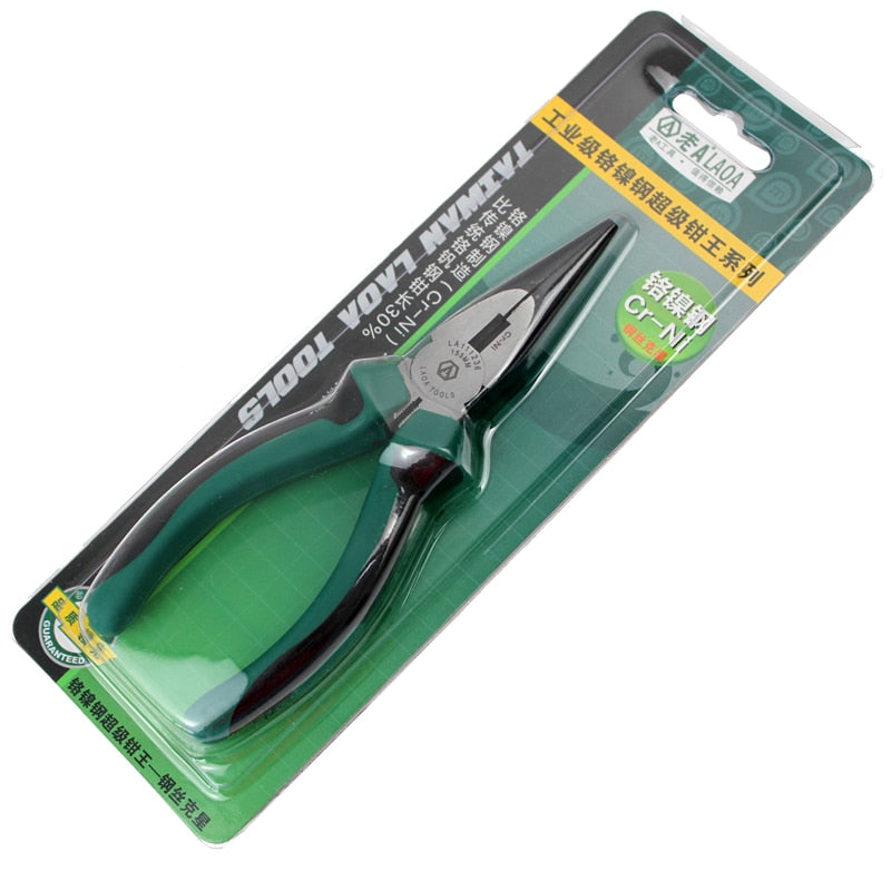 LAOA 6inch Long Nose Plier Multi-function nipper Pliers Cr-Ni Wire Cutter  industrial  Pliers - KiwisLove