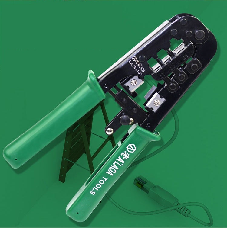 LAOA 4p 6p 8p NetLines Rachet Crimping Pliers Portable LAN Network Tool Multi-function Network Pliers - KiwisLove