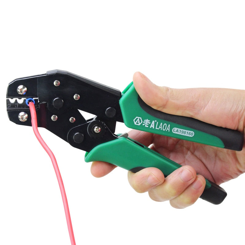 LAOA Multifunction Ratchet Wire Crimpers Terminal Module Crimping Plier - KiwisLove