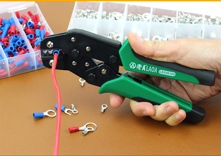 LAOA Multifunction Ratchet Wire Crimpers Terminal Module Crimping Plier - KiwisLove