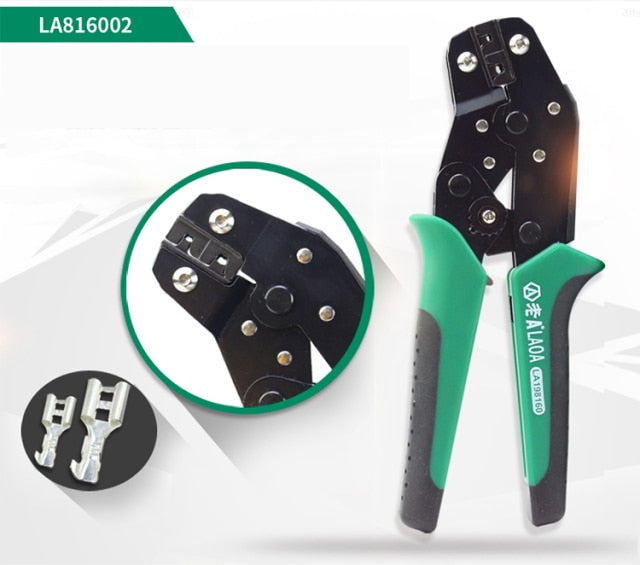 LAOA Multifunction Ratchet Wire Crimpers Terminal Module Crimping Plier - KiwisLove
