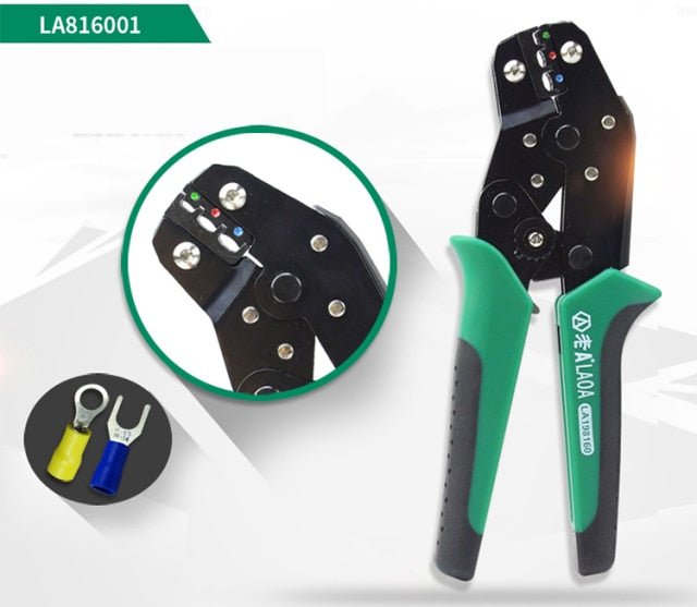 LAOA Multifunction Ratchet Wire Crimpers Terminal Module Crimping Plier - KiwisLove
