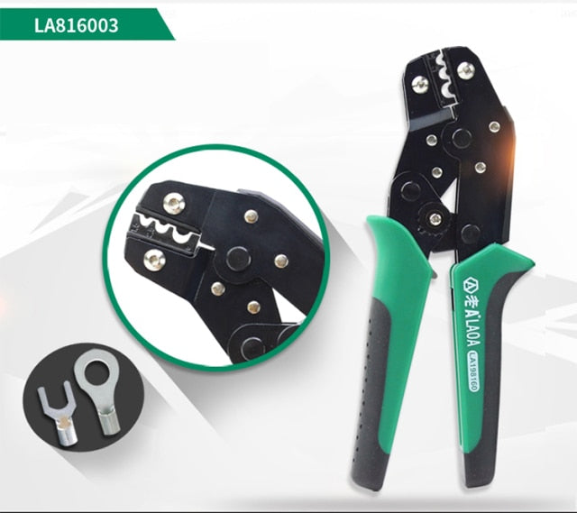 LAOA Multifunction Ratchet Wire Crimpers Terminal Module Crimping Plier - KiwisLove