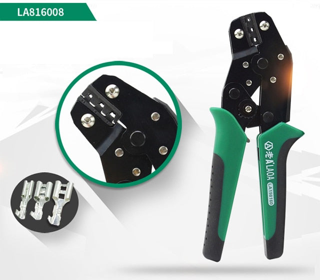 LAOA Multifunction Ratchet Wire Crimpers Terminal Module Crimping Plier - KiwisLove