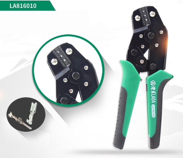 LAOA Multifunction Ratchet Wire Crimpers Terminal Module Crimping Plier - KiwisLove