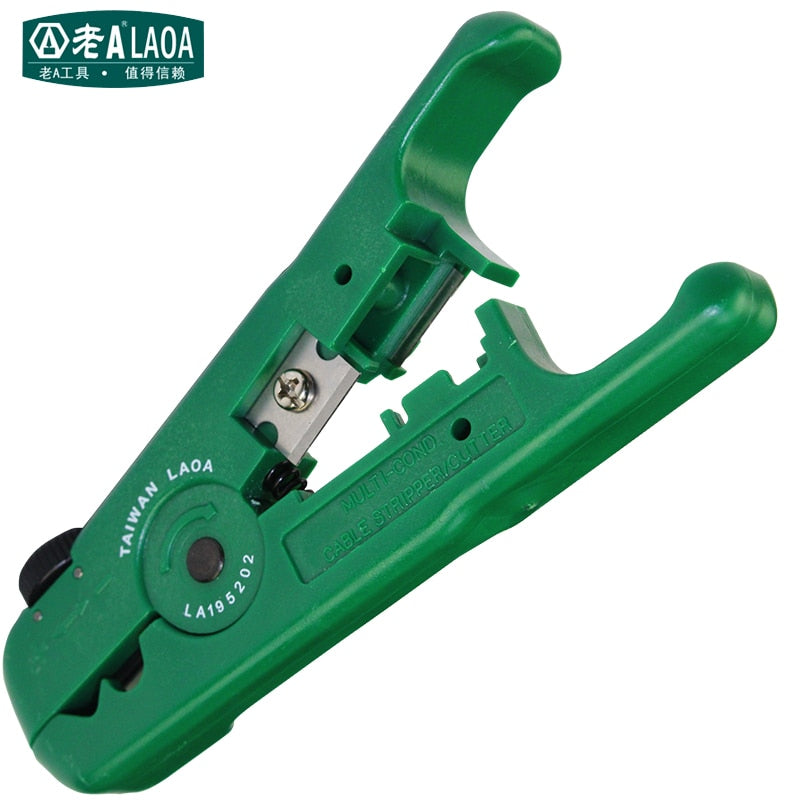 LAOA Network Wire Stripper 3.2-9mm Adjustable Stripping Wire Cable Cutter - KiwisLove