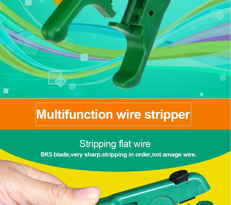 LAOA Network Wire Stripper 3.2-9mm Adjustable Stripping Wire Cable Cutter - KiwisLove