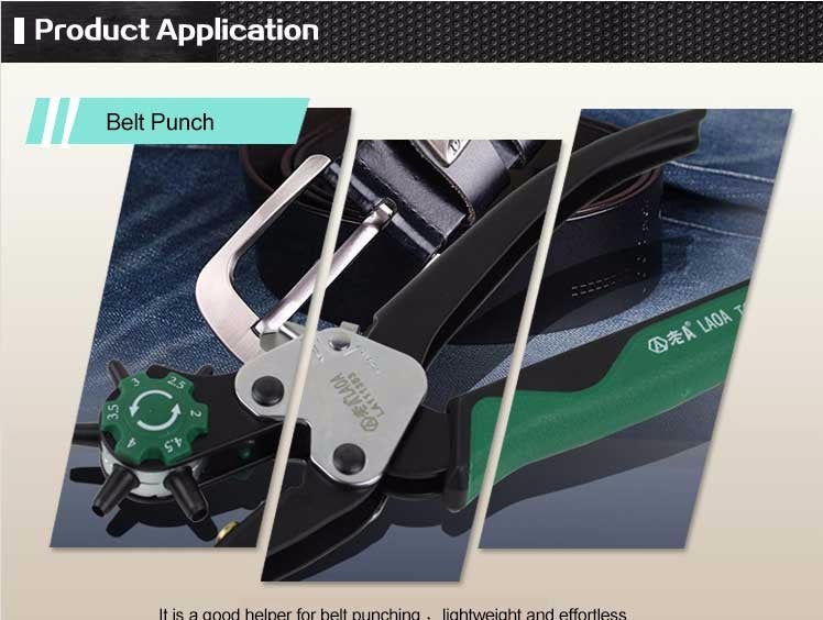 LAOA Technical grade 6 in 1 Multi-fonction Leather Punch Pliers Professional - KiwisLove