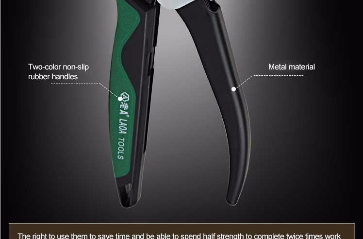 LAOA Technical grade 6 in 1 Multi-fonction Leather Punch Pliers Professional - KiwisLove