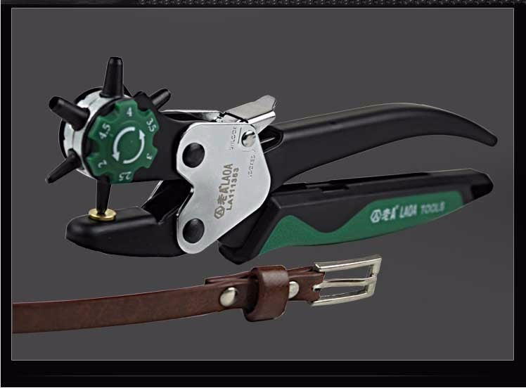 LAOA Technical grade 6 in 1 Multi-fonction Leather Punch Pliers Professional - KiwisLove