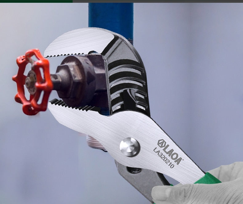 LAOA Multi-function Pipe Wrench Adjustable Water Pump Pliers Faucet - KiwisLove